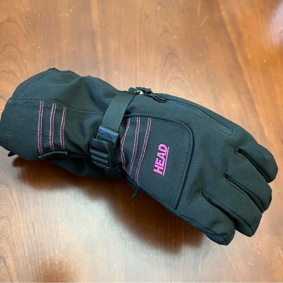 Head Ski Snow Winter Gloves Women’s Black Large winter mittens hike, ski, snow - Picture 3 of 14